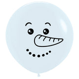 Snowman Latex Balloons 24 Inch