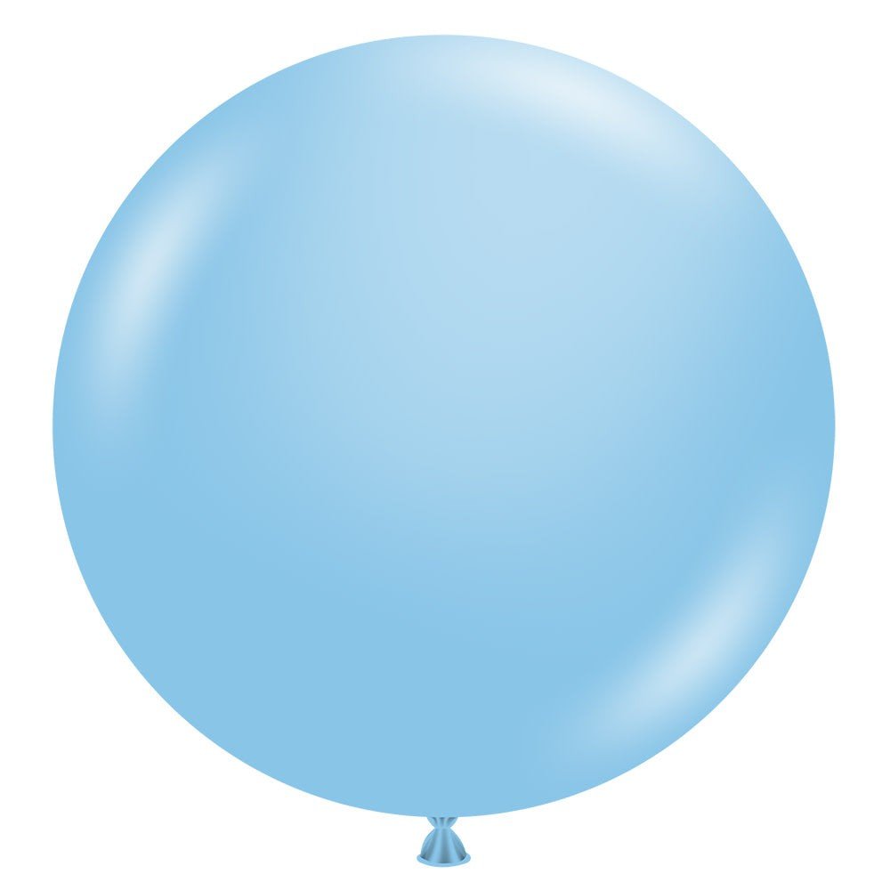 Latex Balloons 24 Inch TUFTEX Baby Blue