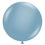 Latex Balloons 24 Inch TUFTEX Blue Slate