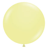 Latex Balloons 24 Inch TUFTEX Lemonade Yellow