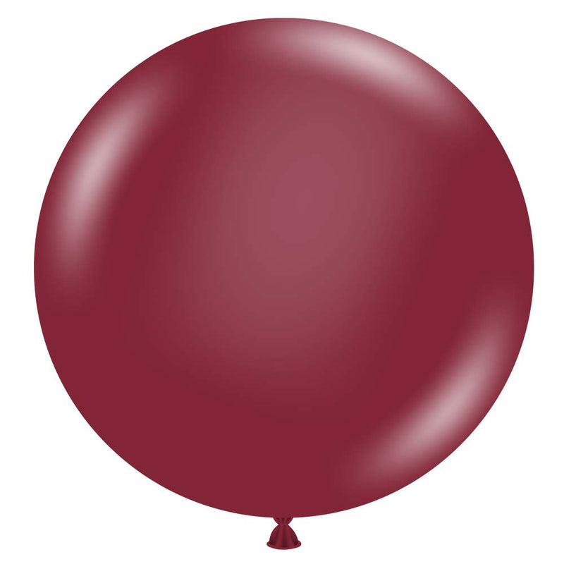 Latex Balloons 24 Inch TUFTEX Samba Burgundy