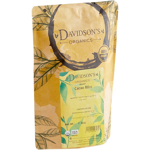 Davidson's Organic Cacao Bliss Herbal Loose Leaf Tea 1 lb.