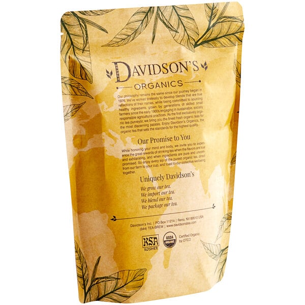 Davidson's Organic Spring Fruit and Flowers Herbal Loose Leaf Tea 1 lb.