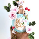 Sweet Stamp Set of Elegant Upper & Lower Case Letters