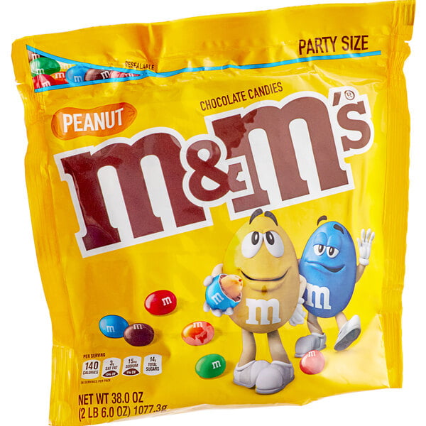 Peanut M&M's® Topping 38 oz. Bag