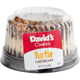 David's Cookies Single-Serve Turtle Cheesecake 4.4 oz. - 18/Case