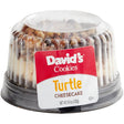 David's Cookies Single-Serve Turtle Cheesecake 4.4 oz. - 18/Case
