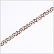 White/Gold Metallic Braid - 0.5"