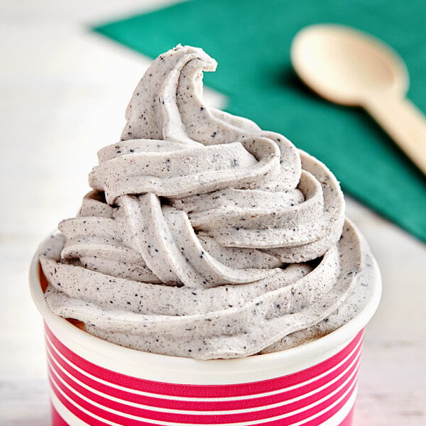 The Frozen Bean Cookies & Cream Ultra Premium Beverage / Dessert Mix 3 lb. - 5/Case