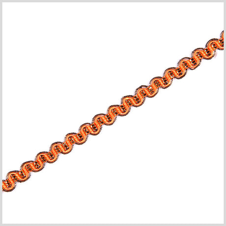 Orange/Gold Metallic Braid