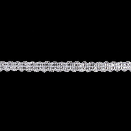 Silver Metallic Braid