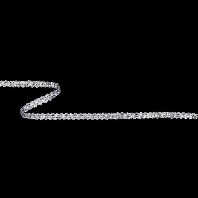 Silver Metallic Braid
