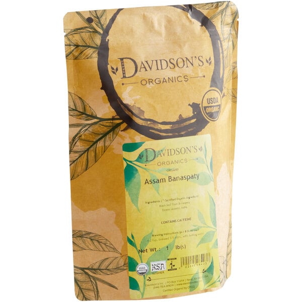 Davidson's Organic Assam Banaspaty Loose Leaf Tea 1 lb.