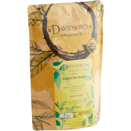 Davidson's Organic Assam Banaspaty Loose Leaf Tea 1 lb.