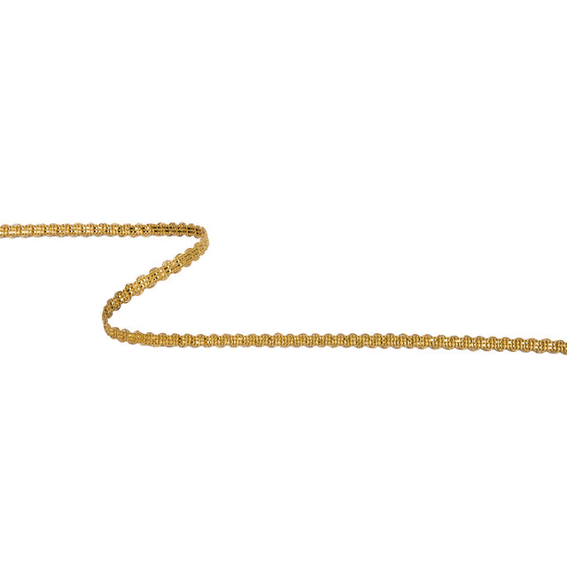 1/4" Gold Metallic Braid