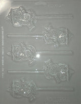 Flying Witch Chocolate Sucker Mold