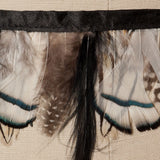 Black White Lady Amhurst Fringe