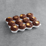 David's Cookies Chocolate Cream Cheese Muffin 6 oz. - 12/Case