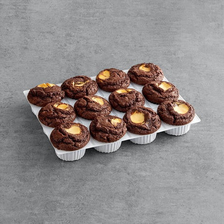 David's Cookies Chocolate Cream Cheese Muffin 6 oz. - 12/Case