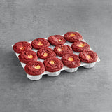 David's Cookies Red Velvet Cheesecake Muffin 6 oz. - 12/Case