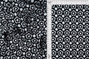1 Yard 58/60" Double Knit Jacquard Geo Fabric 96% Polyester 4% Spandex 240 GSM