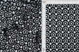 Double Knit Jacquard Floral Fabric