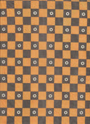1 Yard Polyester Spandex 80 GSM Mesh Fabric Flower Checker Print Lightweight Soft Stretch 54" Width