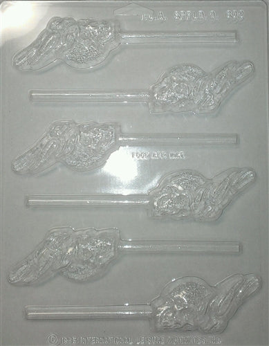 Bird On Skull Sucker Chocolate Mold