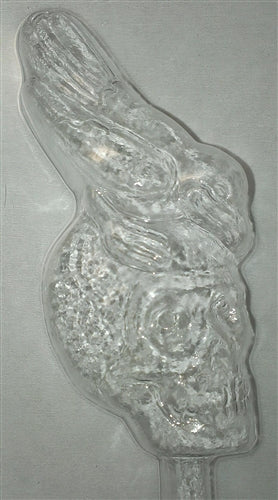 Bird On Skull Sucker Chocolate Mold
