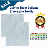 1 Yard Quintic Sheer Delicate & Versatile Textile