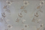 1 Yard Embroideret Polyester Fabric with Vertical Repeat