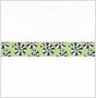 7/8" Green French Jacquard Ribbon