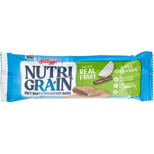 Nutri-Grain Apple Cinnamon Cereal Bar 1.3 oz. - 48/Case