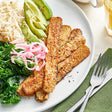 Lightlife Smoky Tempeh Strips 1.5 lb. - 4/Case