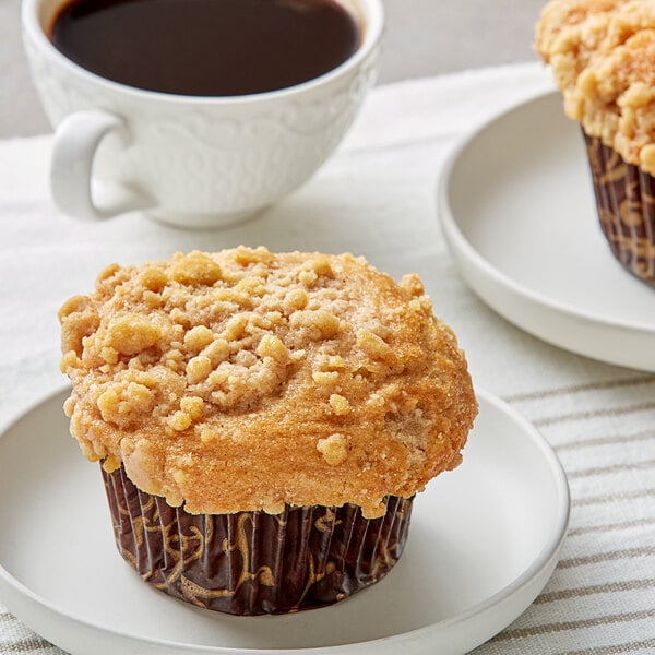David's Cookies Apple Streusel Muffin 6 oz. - 12/Case