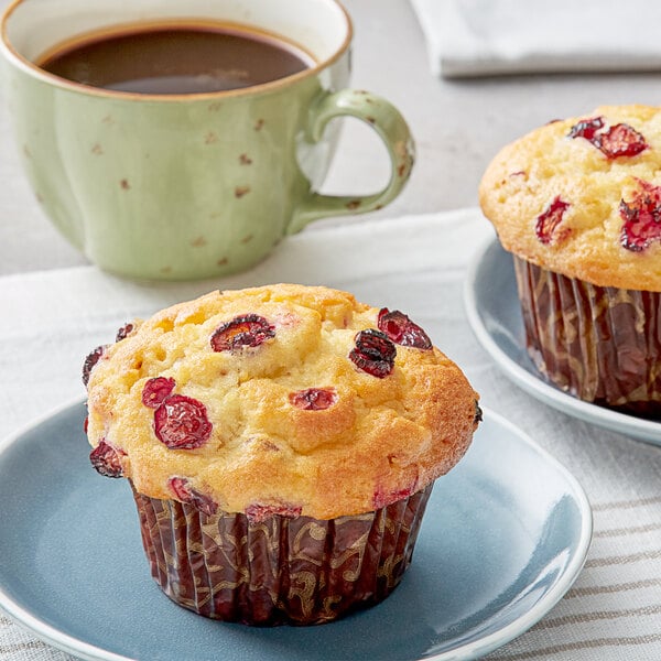 David's Cookies Cranberry Orange Muffin 6 oz. - 12/Case