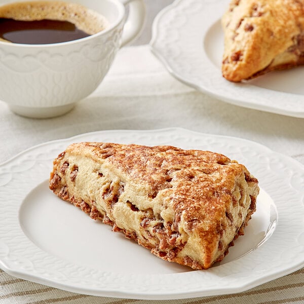 David's Cookies Cinnamon Chip Scone Dough 4 oz. - 80/Case