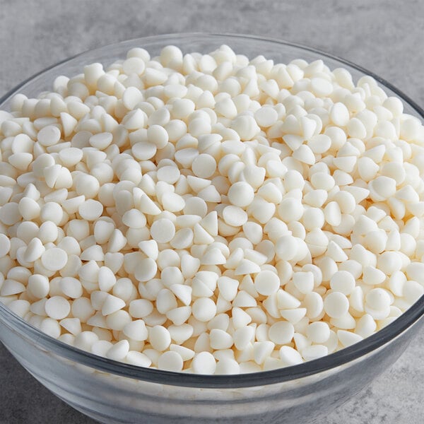 Enjoy Life White Vegan 4M Chocolate Chips 5 lb. - 4/Case