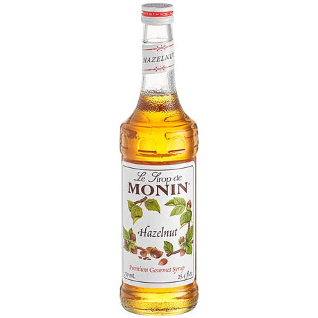 Monin Premium Hazelnut Flavoring Syrup - 750 mL