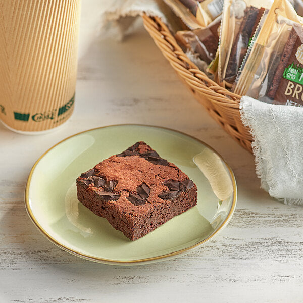 Sweet Street Desserts Manifesto Frozen Peruvian Chocolate Brownie 2.9 oz. - 48/Case