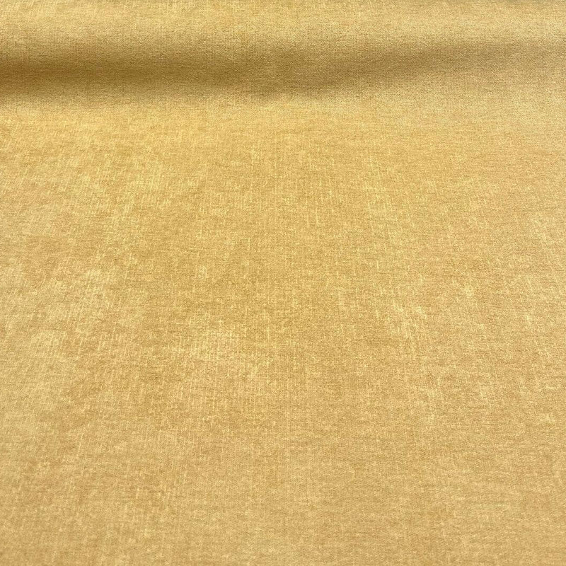 Fabricut Sensation Sun Yellow Polyester Fabric - Deep Yellow, Chenille, 54" Width (1 Yard)