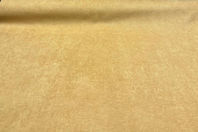 Fabricut Sensation Sun Yellow Polyester Fabric - Deep Yellow, Chenille, 54" Width (1 Yard)
