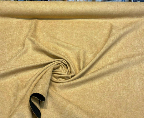 Fabricut Sensation Sun Yellow Polyester Fabric - Deep Yellow, Chenille, 54" Width (1 Yard)