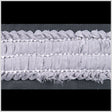 Gray Flower Beaded Trim