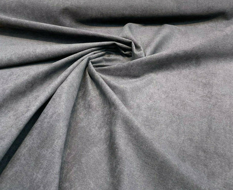Fabricut Sensation Graphite Chenille Upholstery Fabric - Graphite, Very Heavyweight, 54" Width (1 Yard)