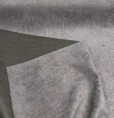 Fabricut Sensation Graphite Chenille Upholstery Fabric - Graphite, Very Heavyweight, 54" Width (1 Yard)