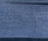 Sensation Chenille Polyester Fabric - Indigo Blue, 54" Width (1 Yard)