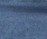 Sensation Chenille Polyester Fabric - Indigo Blue, 54" Width (1 Yard)