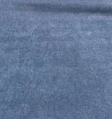 Sensation Chenille Polyester Fabric - Indigo Blue, 54" Width (1 Yard)