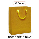 Glitter Grain Euro Totes 10 1/4'' x 4 3/4'' x 12 5/8'' for Stylish Packaging